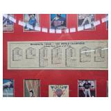 MN TWINS 991 WORLD CHAMPION FRAMED