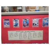 MN TWINS 991 WORLD CHAMPION FRAMED