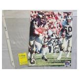 CHUCK FOREMAN MN VIKINGS SIGNED PHOTOGRAPH