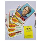 1976 TOPPS PARTIAL "MYSTERY" SET- AHMAD RASHAD SIGNED