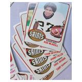 1976 TOPPS PARTIAL "MYSTERY" SET- AHMAD RASHAD SIGNED