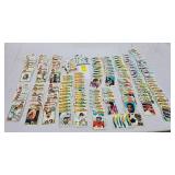 1977, 1979 1981 TOPPS FOOTBALL - PARTIAL SETS