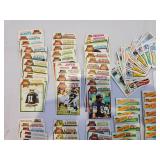 1977, 1979 1981 TOPPS FOOTBALL - PARTIAL SETS