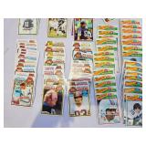 1977, 1979 1981 TOPPS FOOTBALL - PARTIAL SETS