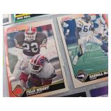 TWELVE SIGNED FOOTBALL CARDS SCORE 91