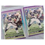 SEVEN SCORE 1990 SIGNED FOOTBALL CARDS