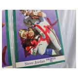 TEN FLEER MN VIKINGS SIGNED CARDS