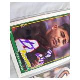 FIVE SIGNED FOOTBALL CARDS