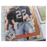 FIVE SIGNED FOOTBALL CARDS