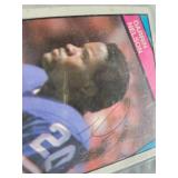 FIVE SIGNED FOOTBALL CARDS