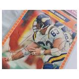 FOUR SIGNED FOOTBALL CARDS