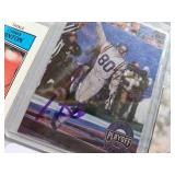 SIX ASSORTED TEAM PLAYER SIGNED FOOTBALL CARDS