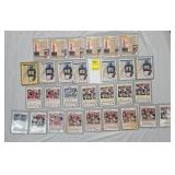 BIG LOT SEMI-RIGID CASED FOOTBALL CARDS