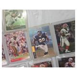 BIG LOT SEMI-RIGID CASED FOOTBALL CARDS