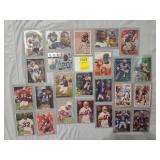 BIG LOT SEMI-RIGID CASE FOOTBALL CARDS