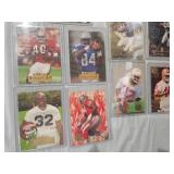 BIG LOT SEMI-RIGID CASE FOOTBALL CARDS