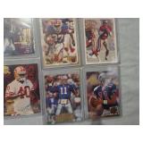 BIG LOT SEMI-RIGID CASE FOOTBALL CARDS