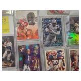 BIG LOT SEMI-RIGID CASE FOOTBALL CARDS