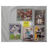 BIG LOT SEMI-RIGID CASE FOOTBALL CARDS