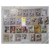 BIG LOT SEMI-RIGID CASE FOOTBALL CARDS