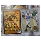 BIG LOT SEMI-RIGID CASE FOOTBALL CARDS