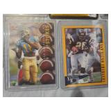BIG LOT SEMI-RIGID CASE FOOTBALL CARDS
