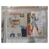 BIG LOT SEMI-RIGID CASE FOOTBALL CARDS
