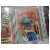 BIG LOT SEMI-RIGID CASE FOOTBALL CARDS