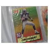 BIG LOT SEMI-RIGID CASE FOOTBALL CARDS