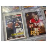BIG LOT SEMI-RIGID CASE FOOTBALL CARDS