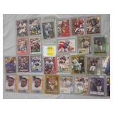 BIG LOT SEMI-RIGID CASE FOOTBALL CARDS