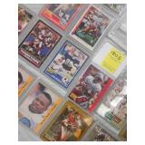 BIG LOT SEMI-RIGID CASE FOOTBALL CARDS