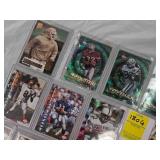 BIG LOT SEMI-RIGID CASED FOOTBALL CARDS