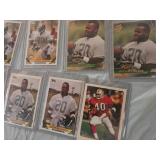 BIG LOT SEMI-RIGID CASED FOOTBALL CARDS