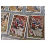 BIG LOT SEMI-RIGID CASED FOOTBALL CARDS