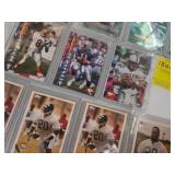 BIG LOT SEMI-RIGID CASED FOOTBALL CARDS