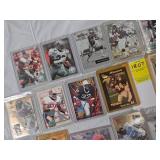 BIG LOT SEMI-RIGID CASED FOOTBALL CARDS