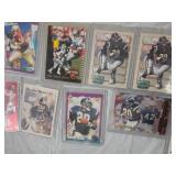 BIG LOT SEMI-RIGID CASED FOOTBALL CARDS