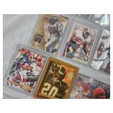 BIG LOT SEMI-RIGID CASED FOOTBALL CARDS