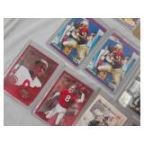 BIG LOT SEMI-RIGID CASED FOOTBALL CARDS