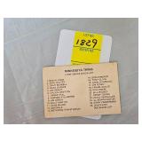 VERY MEMORABLE TWINS - FULL FIRST SERIES SET!