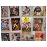 BIG LOT SEMI-RIGID CASED BASEBALL CARDS