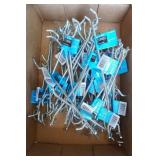 metal pegboard hooks (NEW)