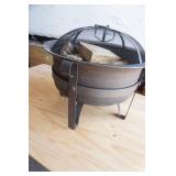Portable Fire Pit w/wood (new)