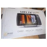 NEW Hummingbird Fish finder Helix 10.