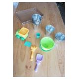 Sand Toys & Metal Buckets (NEW)
