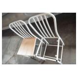 2 Metal Chairs
