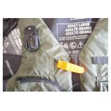 NEW (3ct) Life Jacket Adult Large