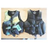 NEW (2ct) Sea Doo/Manitou Life Jackets Adult S. Ecoprene