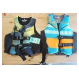 NEW (2ct) Sea Doo Life Jackets Adult S & Women